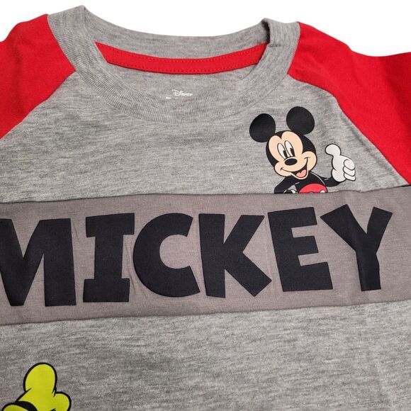 Disney and Friends Boy's 3 Piece Short and T-Shirt Set (Mickey Mouse Size 5) - Picture 4 of 14